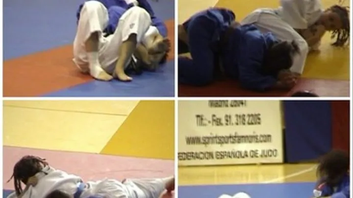 Tape10Clip5 ( 1 hold down and 2 juji-gatame attempts in a same match)