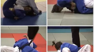 Tape13Clip1 ( 1 throw down and a mune-gatame)