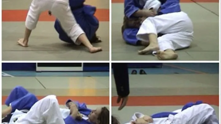 Tape13Clip2 ( 2 juji-gatames and a third juji-gatame attempt)