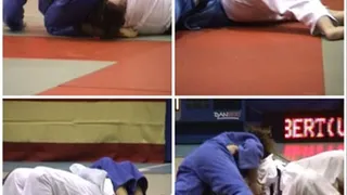 Tape13Clip3( a hold down, a mune-gatame, juji-gatame, inmobilization)