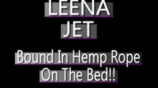 Leena Jet Tied Up In Hemp Rope! format