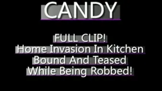 Hot Asian Candy Tied Up and Robbed In Her Kitchen (FULL CLIP)!