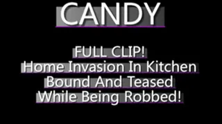 Hot Asian Candy Tied Up and Robbed In Her Kitchen (FULL CLIP)! - WMV