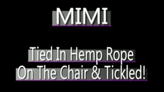 MIMI is an Asian whore bound with hemp rope! IPOD