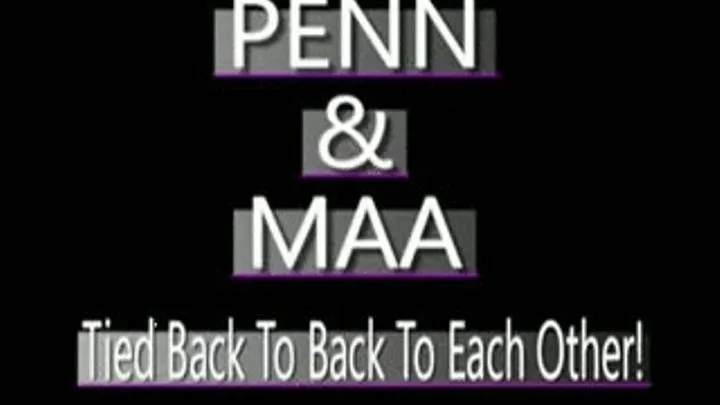 Penn And Maa Tied Back To Back! - (320 X 240 in size)