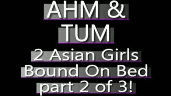 Ahm And Tum Bound On The Bed! (PART 2 of 3) - MPG-4 VERSION