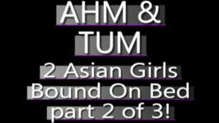 Ahm And Tum Bound On The Bed! (PART 2 of 3) - PS3 FORMAT