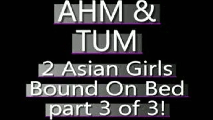 Ahm And Tum Bound On The Bed! (PART 3 of 3) - IPOD FORMAT