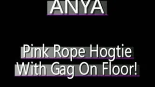 I Hogtied Anya With Pink Ropes! - QUICKTIME FORMAT