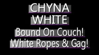 Chyna White Bound And Gagged On Couch! - PS3 FORMAT