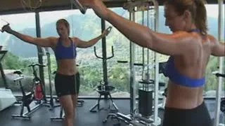 Mikayla Amazon Fitness workout 4/10
