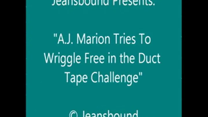 AJ Marion Challenged to Escape From Tape - SQ