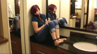 Jessa Garlets Bound by the Sink