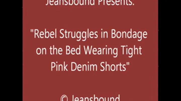 Rebel Balltied in Pink Denim Shorts - SQ