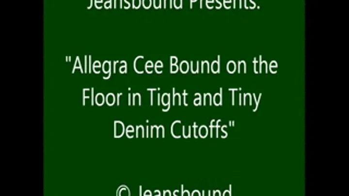 Allegra Cee Bound on the Floor - SQ