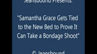 Samantha Grace Tests the Bed's Strength - SQ
