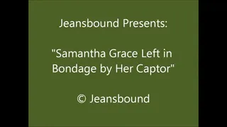 Samantha Grace Left Alone Bound on the Floor