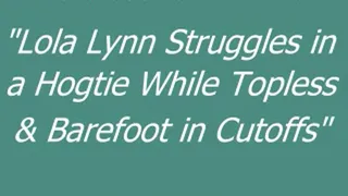 Lola Lynn Hogtied in Cutoffs - SQ