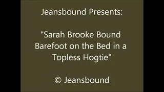 Sarah Brooke Hogtied Topless
