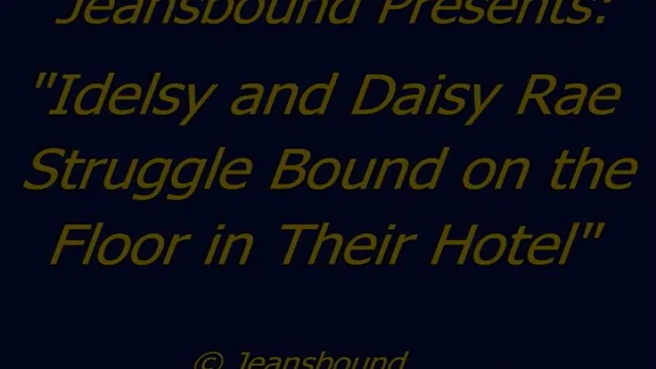 Idelsy and Daisy Rae Bound on the Floor