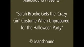 Sarah Brooke Goes as Crazy Lady for Halloween - SQ