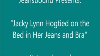 Jacky Lynn Hogtied on the Bed