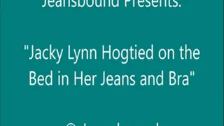Jacky Lynn Hogtied on the Bed - SQ