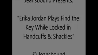 Erika Jordan Plays Find the Handcuff Key