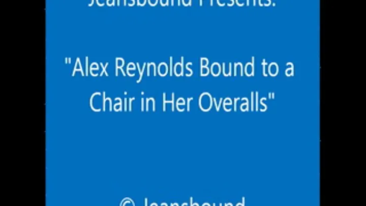 Alex Reynolds Chairbound in Overalls - SQ