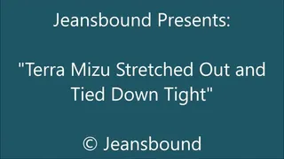 Terra Mizu Stretched Out and Tied Down - SQ