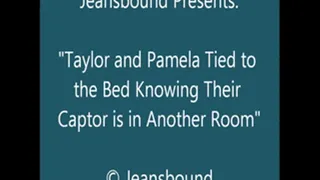 Taylor and Pamela Struggle on the Bed