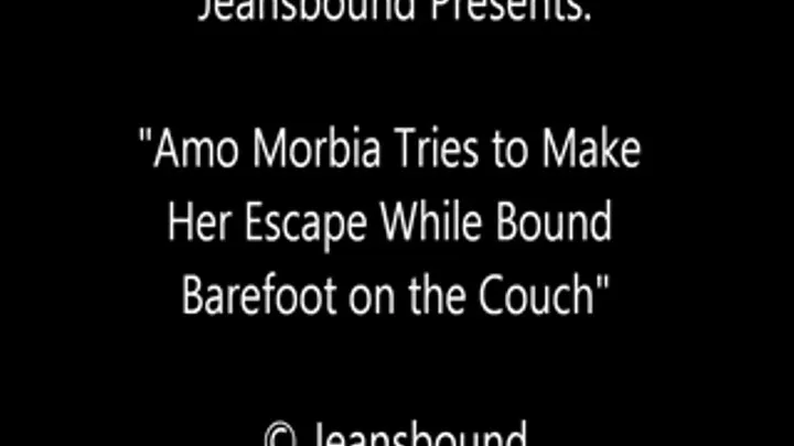 Amo Morbia Bound on the Couch