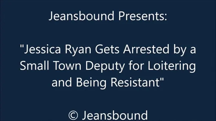 Jessica Ryan Gets Arrested for Loitering