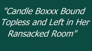 Candle Bound in a Ransacked Room