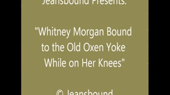 Whitney Morgan Bound to the Yoke