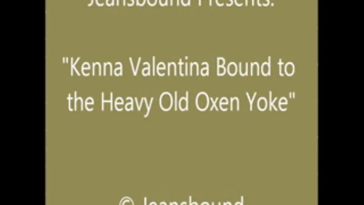 Kenna Valentina Bound in a Yoke - SQ