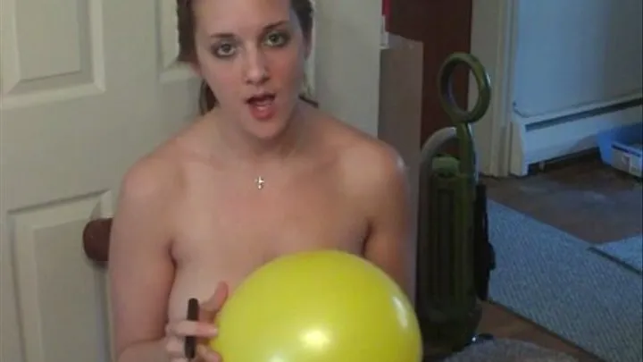 Topless Balloon Blow Up