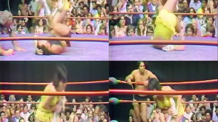 RGP B-5 Pro Wrestling Winona Little Heart & Gama Singh vs Fabulous Moolah & Bulldog Bob Brown