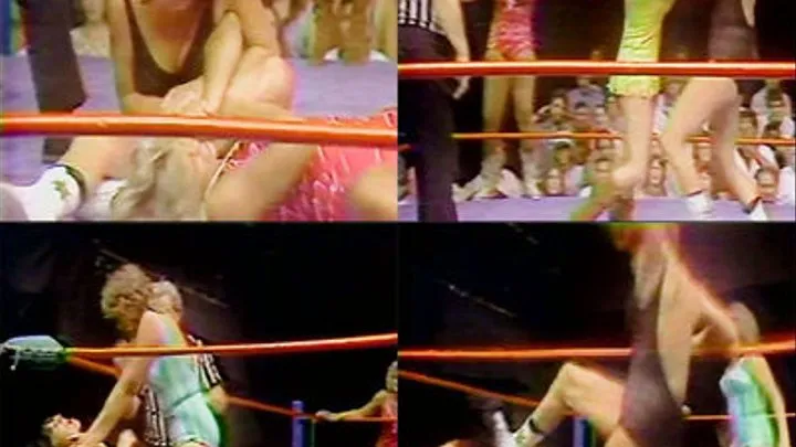 RGP A-3 Pro Wrestling Judy Martin & Vivian St. John vs Wendi Richter & Winona Little Heart