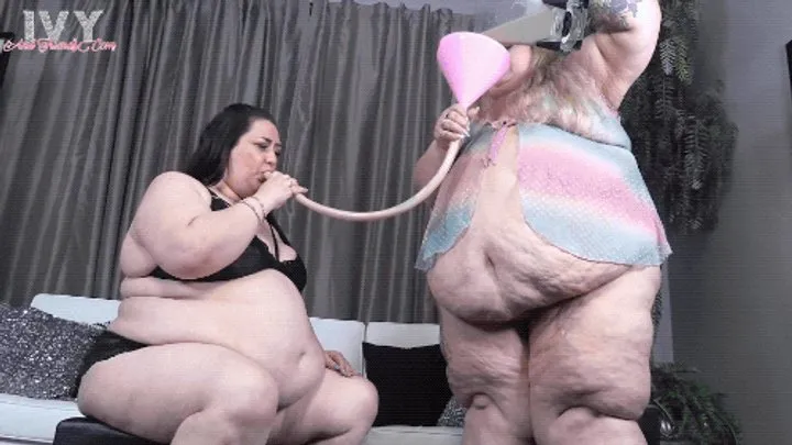 Funnel Feeding Compilation #1 - A Collection of 7 BBW and SSBBW Feedee Funnel Feeding Clips -Starring Ivy Davenport, Pleasantly Plump, BBW Nadya, Texi Mexi, BBW Layla, Bunnie, Empress of the North, Ditria Rose, & Indica Jane