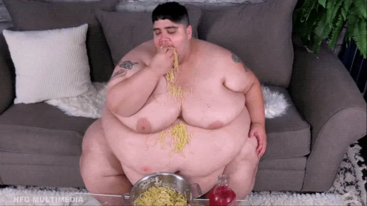 Notorious PIG: Messy Pasta Stuffing