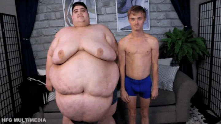 Notorious PIG & Frank Funsize: Extreme Size Compare