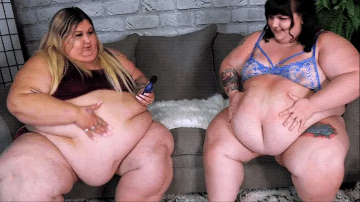 SSBBW Emma & Ivy Davenport: SSBBW Burping and Farting Contest