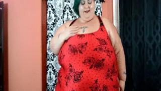 Sultry SSBBW StripTease: SO FAT