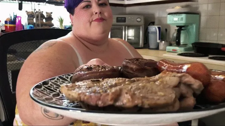 Eating my SSBBW Friends to Gain their Powers of Fatness!