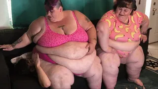 SSBBW 1100 lbs Double Squashing