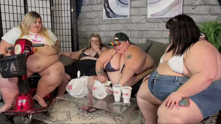 SSBBWs Gone Wild: Gluttonous GorgeFest