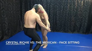 Crystal Richie vs The Mexican - Nude Face Sitting