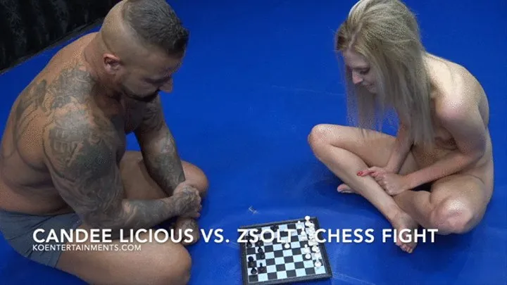 Candee Licious vs Zsolt - Nude Chess Fight