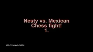 Nesty vs The Mexican - Nude Chess Fight